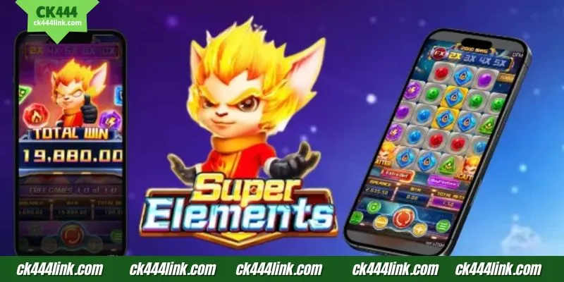 CK444 Super Elements গেমের উল্লেখযোগ্য আইকনসমূহ
